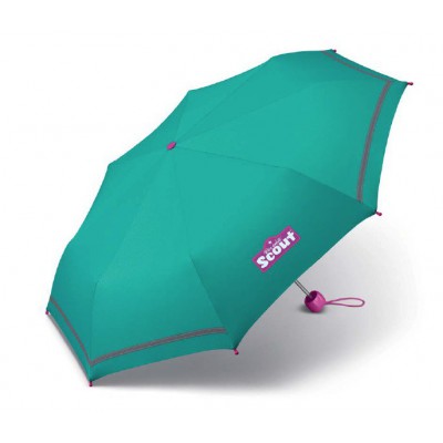 Dívčí skládací deštník Scout - Basic Green