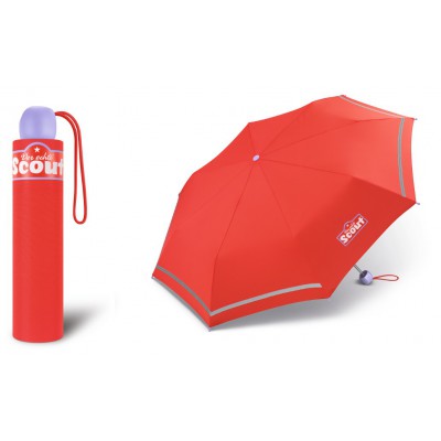 Chlapecký skládací deštník Scout - Basic Red