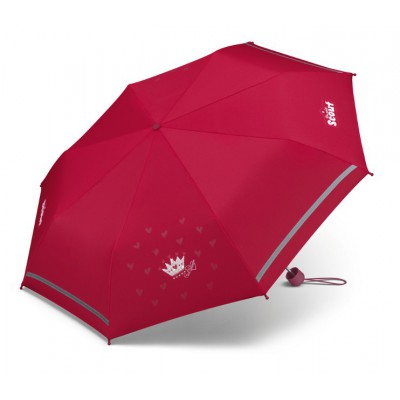 Dívčí skládací deštník Scout - Červená korunka