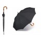 Dlouhý deštník - proužkatý s dřevěnou rukojetí POŠTOVNÉ ZDARMA