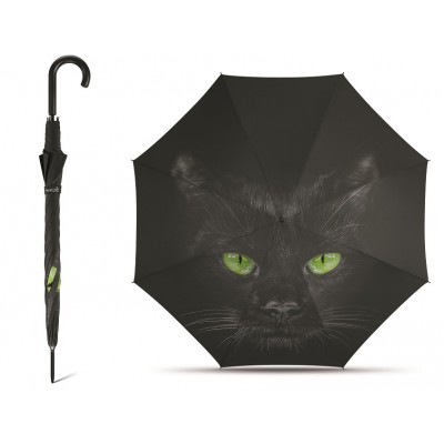 Dlouhý deštník happy rain CAT - KOČKA