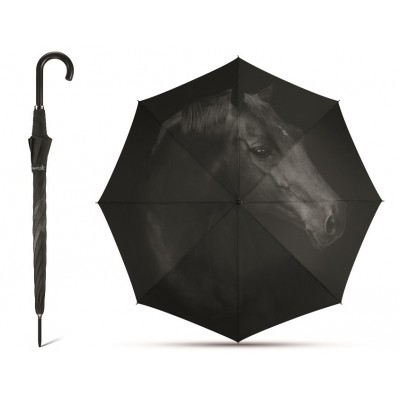 Dlouhý deštník happy rain - kůň