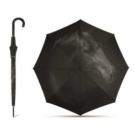 Dlouhý deštník happy rain - kůň