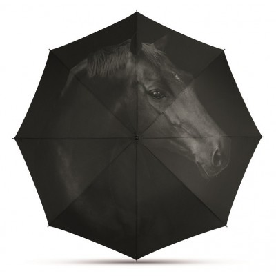 Dlouhý deštník happy rain - kůň