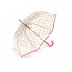 Dlouhý deštník happy rain Průhledný Smajlíci Clear Emoticon