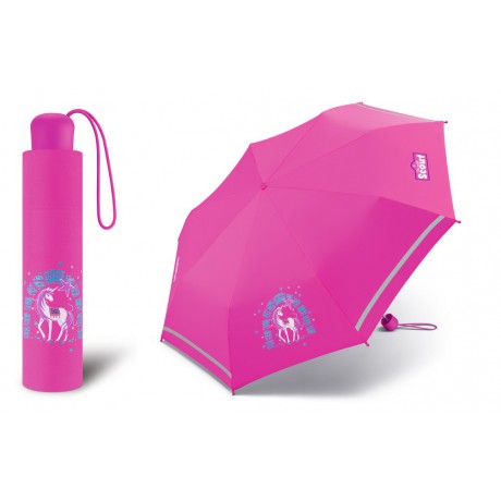 Dívčí skládací deštník Scout - Jednorožec 