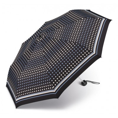 Odlehčený mini deštník - puntíky
