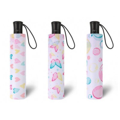 Automatický deštník happy rain - Watercolor