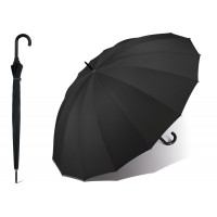 Černý partnerský deštník Golf Polo Gent 74867