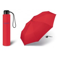 Odlehčený mini deštník - červený