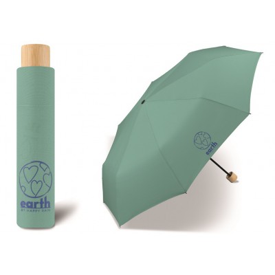 EKO deštník EARTH Super Mini blue quartz