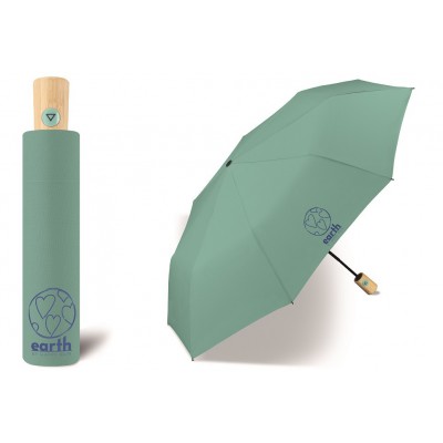 EKO deštník EARTH Mini AC wasabi green