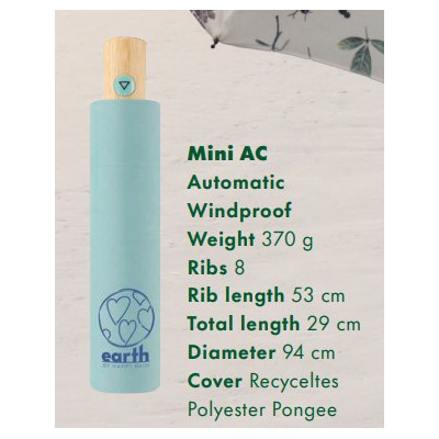 EKO deštník EARTH Mini AC sunshine