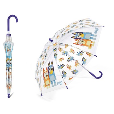 BLUEY ALLOVER 62250,  chlapecký dlouhý deštník
