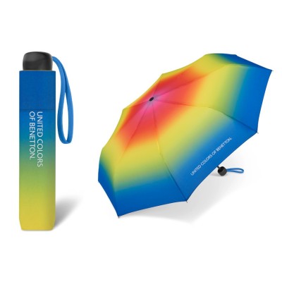 Benetton, GRADIENT Super Mini 59027, dámský skládací deštník