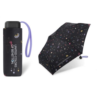 Benetton,MUSHROOMS Utra Mini Flat  56984, dámský skládací deštník