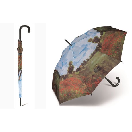Happy rain Art  , Taifun Monet II 74128,  dámský dlouhý automatický deštník