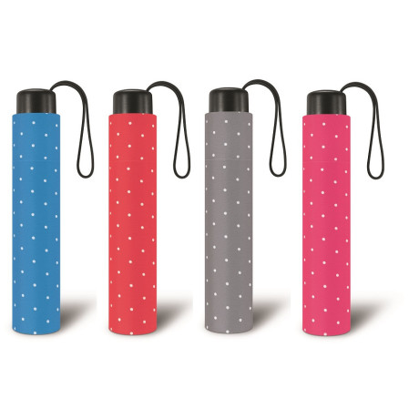 Happy rain, Super MIni Dots 42081, dámský skládací deštník