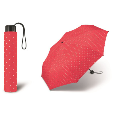 Happy rain, Super MIni Dots 42081, dámský skládací deštník