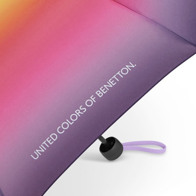 Benetton, GRADIENT Super Mini 59027, dámský skládací deštník