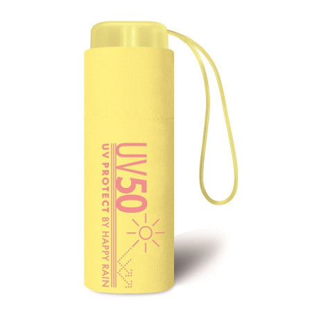 Happy rain,UV Protect  lemon 45304,  dámský skládací deštník